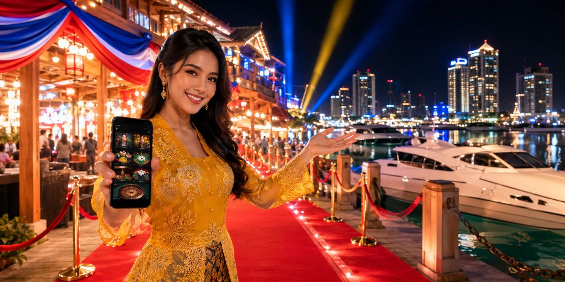 Suasana pertaruhan kasino gaya Kota Bharu Malaysia